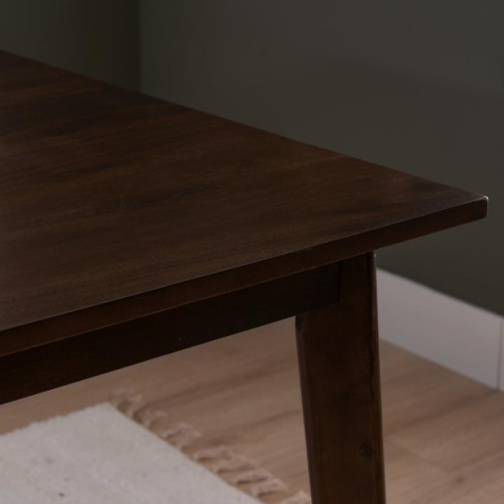 Brown Wood Drury Dining Table