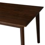 Brown Wood Drury Dining Table