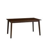 Brown Wood Drury Dining Table