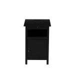 Black Wood Birkdale Charging End Table