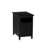 Black Wood Birkdale Charging End Table