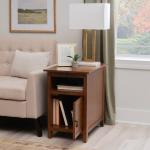 Hazelnut Wood Birkdale Charging End Table