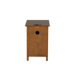 Hazelnut Wood Birkdale Charging End Table