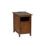 Hazelnut Wood Birkdale Charging End Table