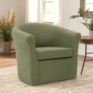 Green Marlee Swivel Accent Chair