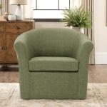 Green Marlee Swivel Accent Chair