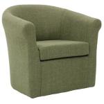 Green Marlee Swivel Accent Chair
