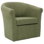 Green Marlee Swivel Accent Chair