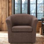 Brown Marlee Swivel Accent Chair