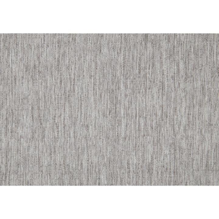 Gray Wood Upholstered Nailhead Dining Chair