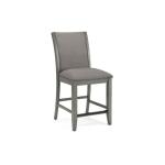 Dalina Gray Upholstered Counter Stool