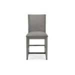 Dalina Gray Upholstered Counter Stool