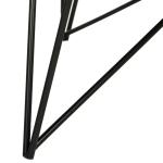 Round Natural Industrial Coffee Table