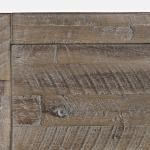 East Hampton Distressed Gray Queen Bed Frame