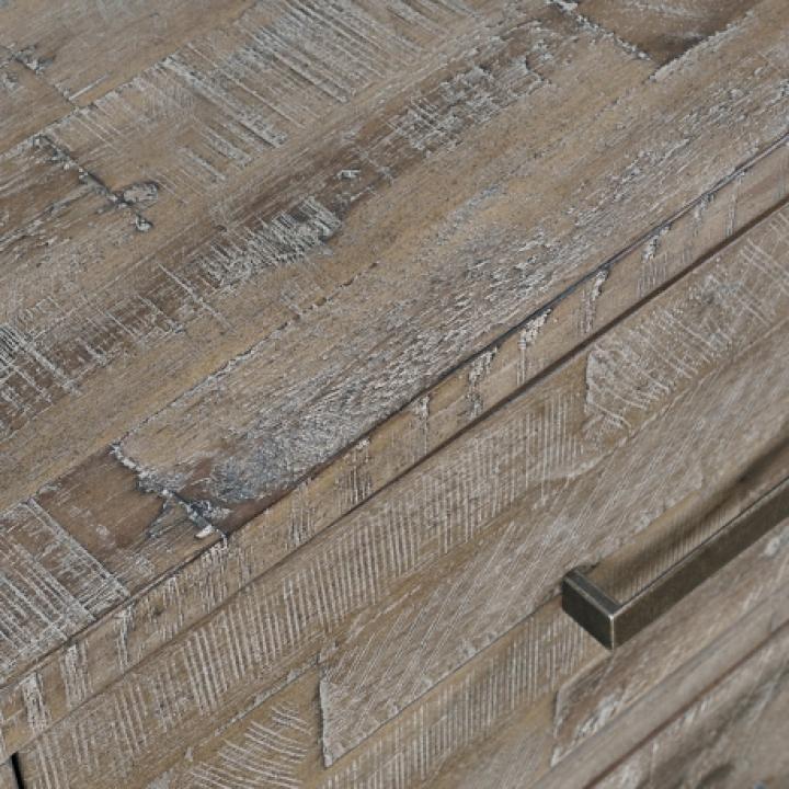 East Hampton Distressed Gray Nightstand