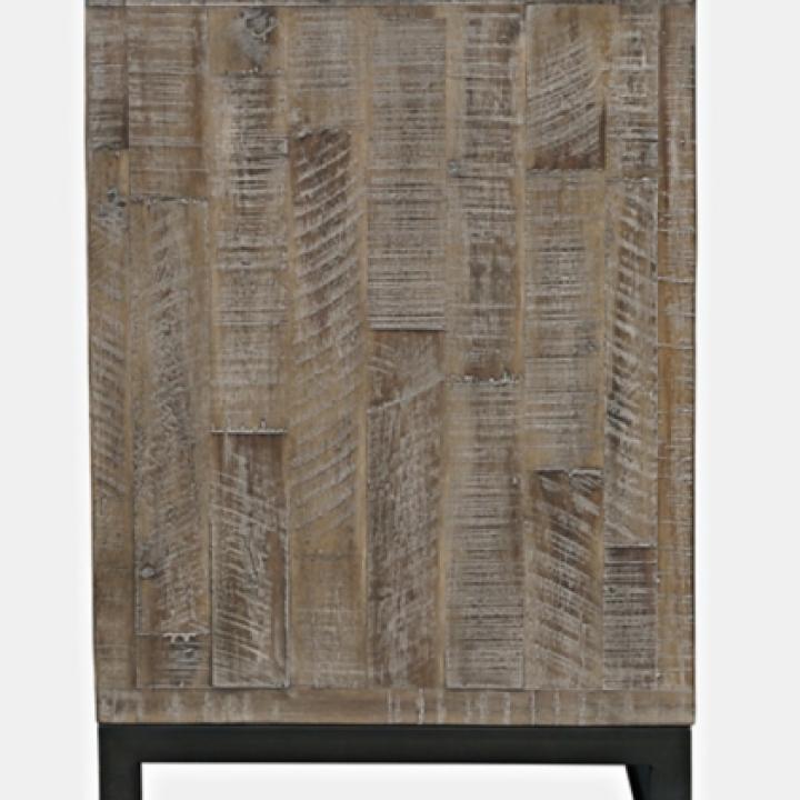 East Hampton Distressed Gray Nightstand
