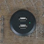 East Hampton Distressed Gray Nightstand