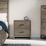 East Hampton Distressed Gray Nightstand