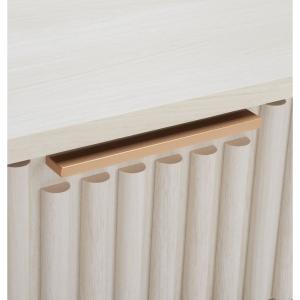 Safavieh Lylia Bleached Ribbed 2-Drawer Nightstand