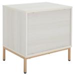 Safavieh Lylia Bleached Ribbed 2-Drawer Nightstand