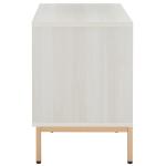 Safavieh Lylia Bleached Ribbed 2-Drawer Nightstand