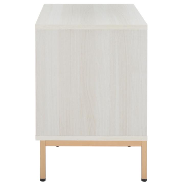 Safavieh Lylia Bleached Ribbed 2-Drawer Nightstand