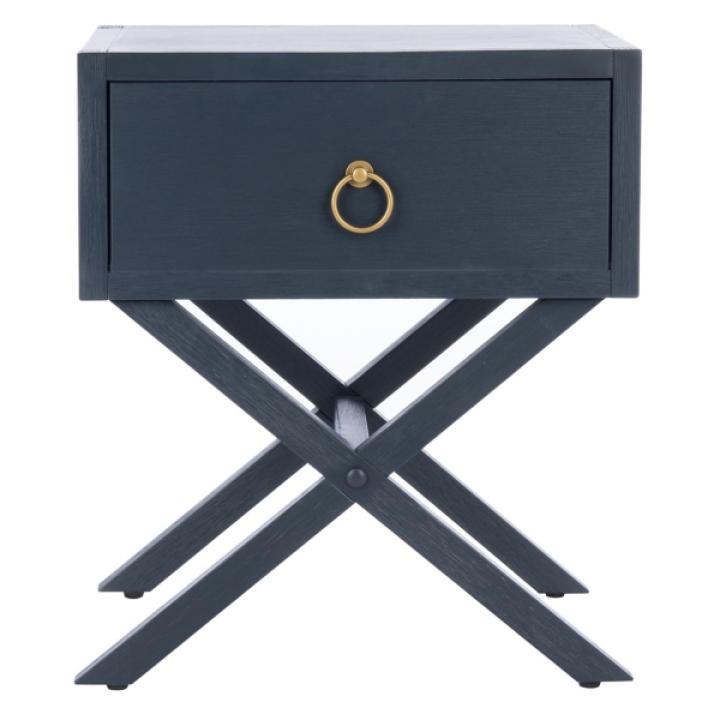 Safavieh Sadie Navy Blue Nightstand