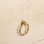 Safavieh Sadie Antique White Nightstand with Shelf