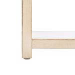 Safavieh Sadie Antique White Nightstand with Shelf