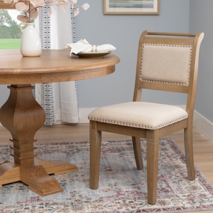 Emerson Upholstered Wood Dining Chair