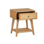 Cassie Cane and Wood Nightstand