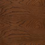 Hudson Walnut Brown Wood 2-Drawer Nightstand