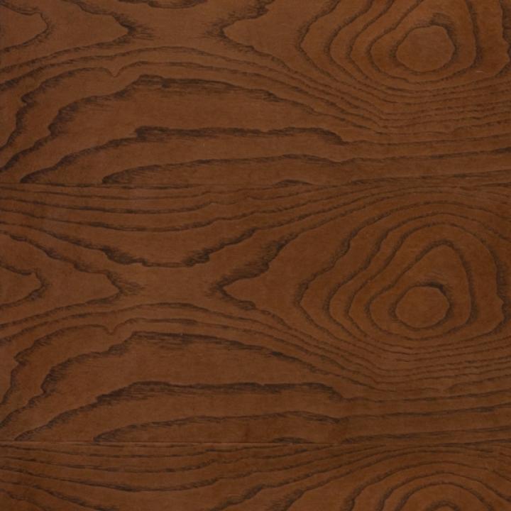 Hudson Walnut Brown Wood 2-Drawer Nightstand