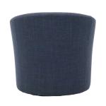 Chloe Navy Upholstered Swivel Chair