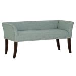 Wellburn Blue Upholstered Bench