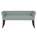 Wellburn Blue Upholstered Bench