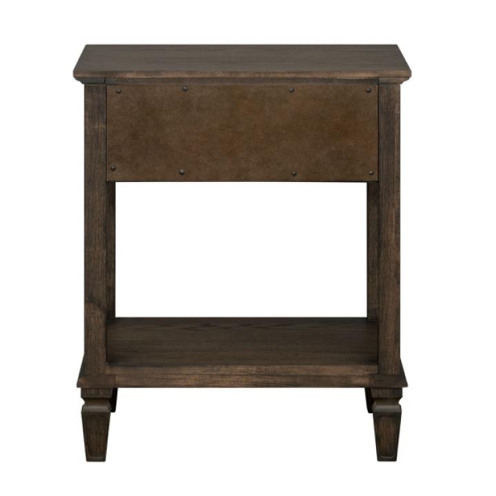 Brown Victoria Wood Nightstand
