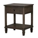 Brown Victoria Wood Nightstand