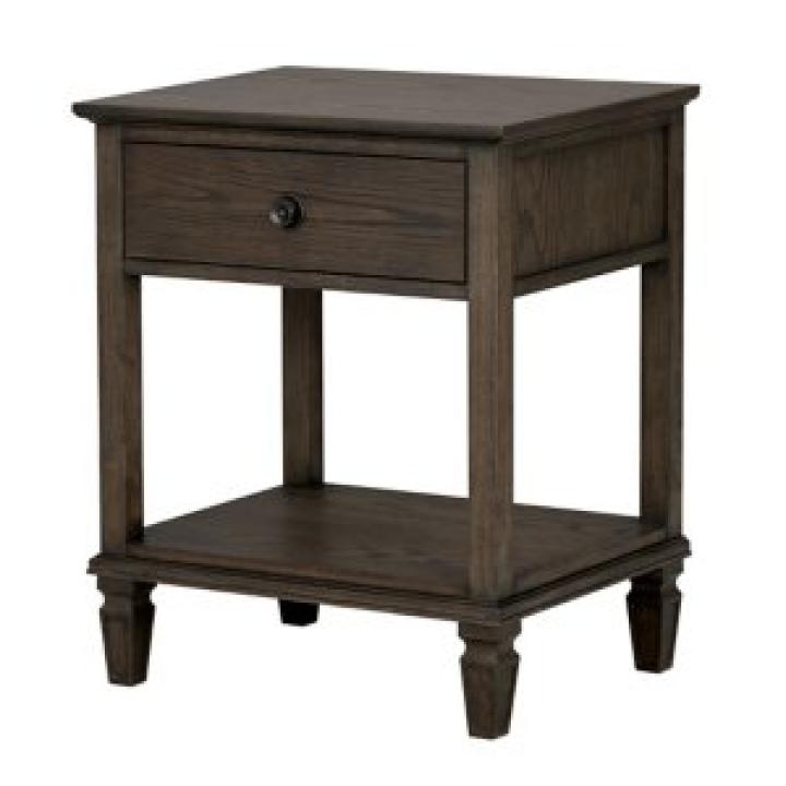 Brown Victoria Wood Nightstand