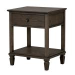 Brown Victoria Wood Nightstand