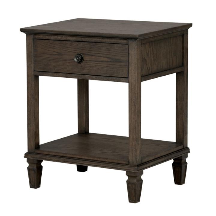 Brown Victoria Wood Nightstand