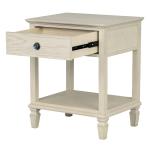 Ivory Victoria Wood Nightstand