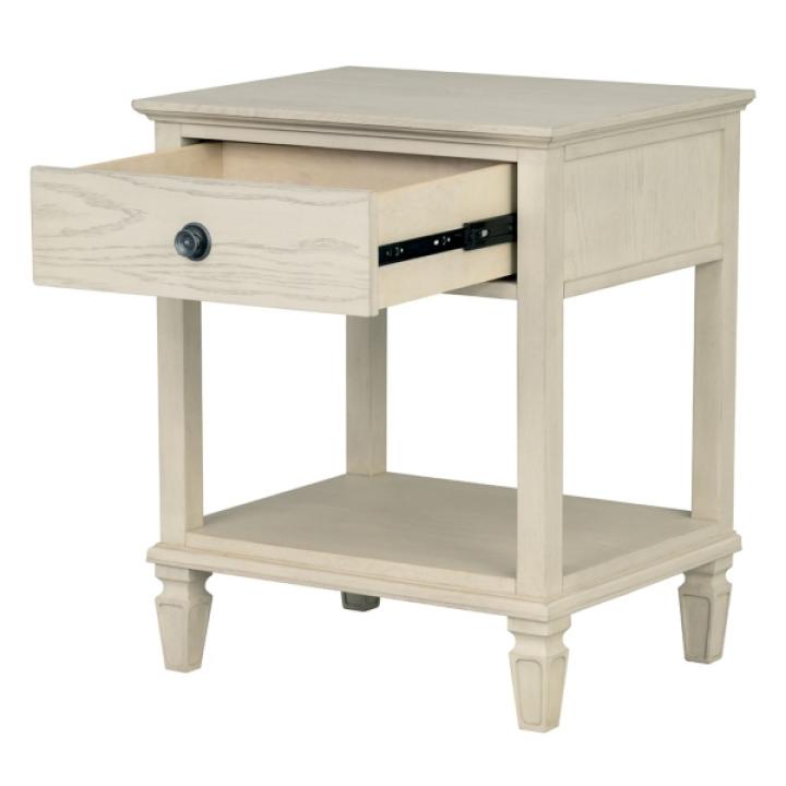Ivory Victoria Wood Nightstand