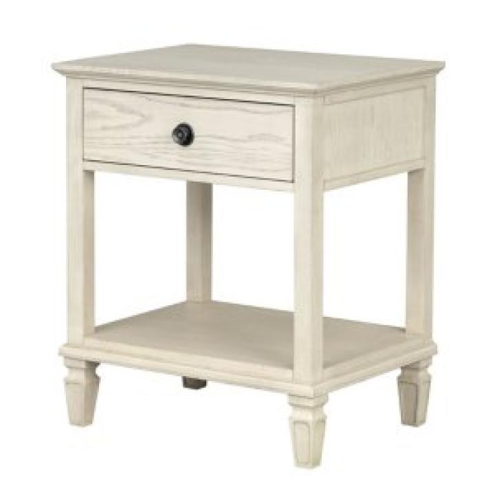 Ivory Victoria Wood Nightstand