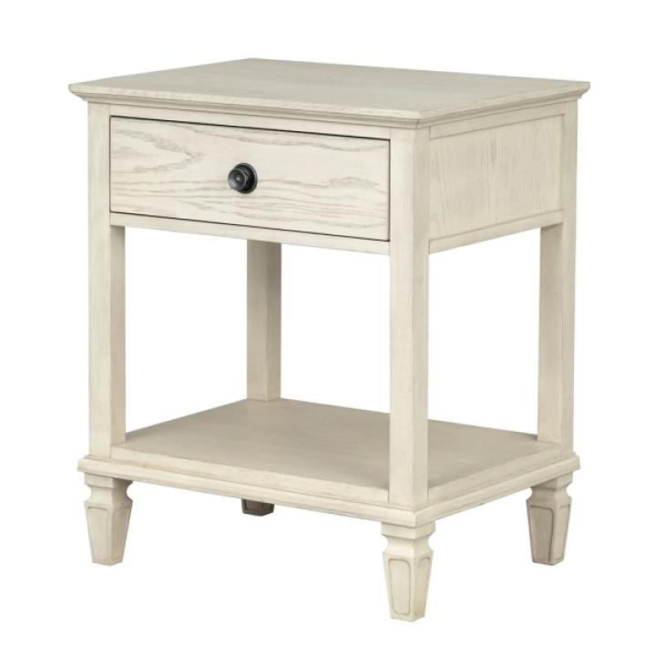 Ivory Victoria Wood Nightstand