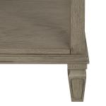 Gray Victoria Wood Nightstand