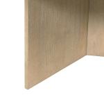 Sadie Graywash Wood Round Coffee Table