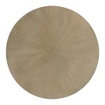Sadie Graywash Wood Round Coffee Table