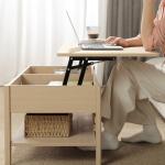 Lennox Natural Rattan Lift-Top Coffee Table