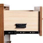 Riverstone Walnut 2-Drawer Nightstand